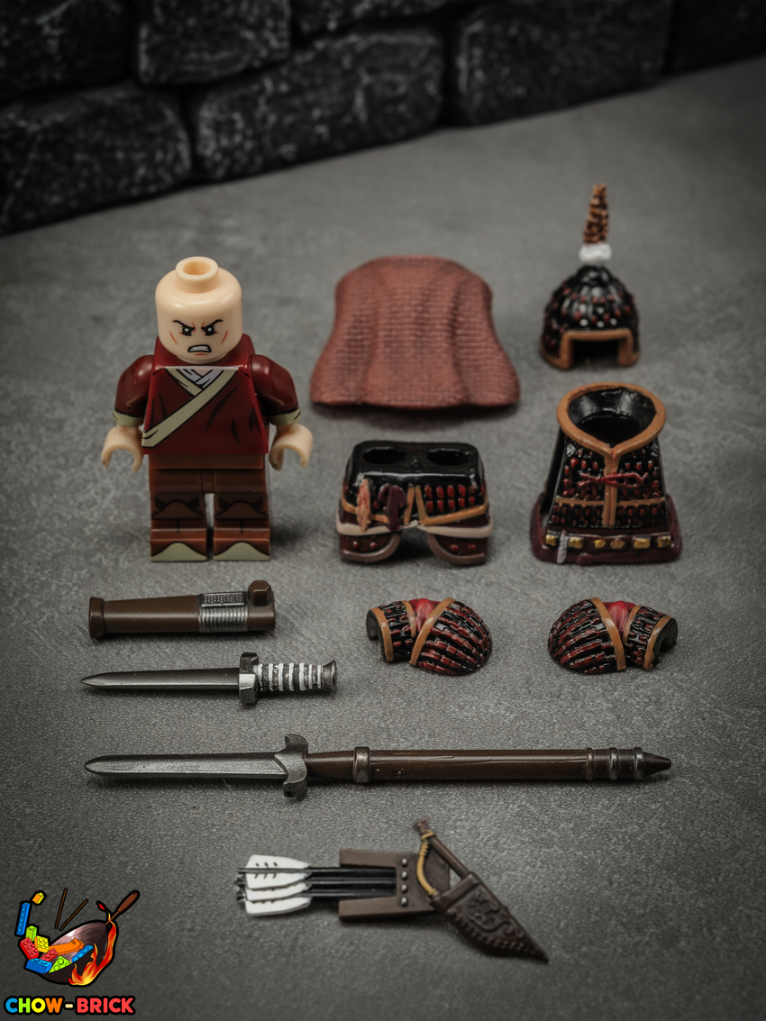 DAKILA H01-03 Han Dynasty Minifigures Set of 3 - View 4 DAKILA H01-03 Han Dynasty Minifigures Set of 3 - View 4