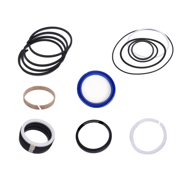 Differential Cylinder 10040856 (DN 80/50) Seal Kit For Schwing Stationary Concrete Pump, Hydraulic Main Oil Cylinder Sealing Kit For Schwing Stetter Concrete Pump