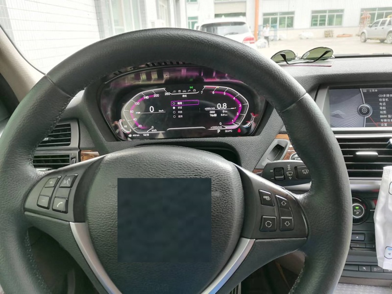 UPSZTEC 12.3 inch Linux LCD Digital Dashboard Car Speedometer 1920*720 For BMW BMW E70 X5 CCC CIC F16 2007-2013  Digital Clusters Blue Light