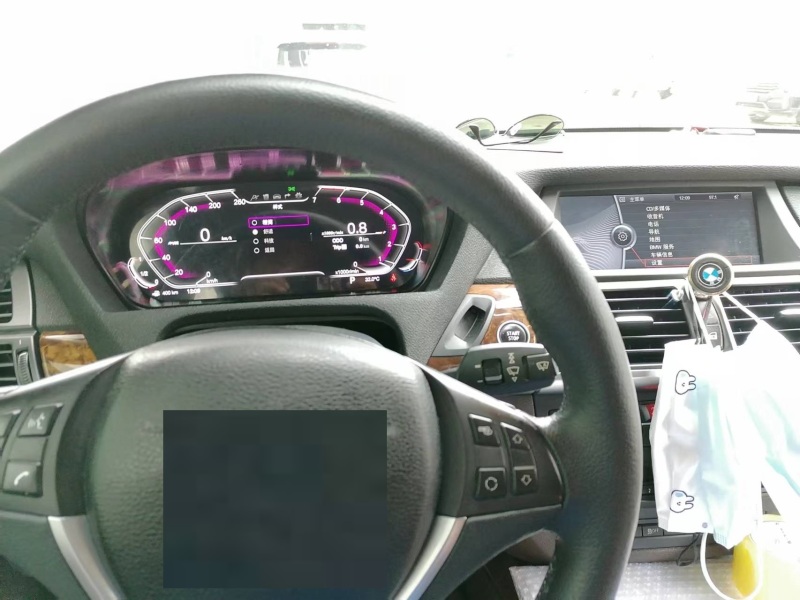 UPSZTEC 12.3 inch Linux LCD Digital Dashboard Car Speedometer 1920*720 For BMW BMW E70 X5 CCC CIC F16 2007-2013  Digital Clusters Blue Light