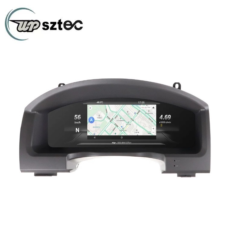 UPSZTEC 12.3 inch Digital Cluster For Toyota Land Cruiser 2008-2019 Car LCD Virtual Cockpit Speed Meter Head Unit Car Accesorries Car Dashboard