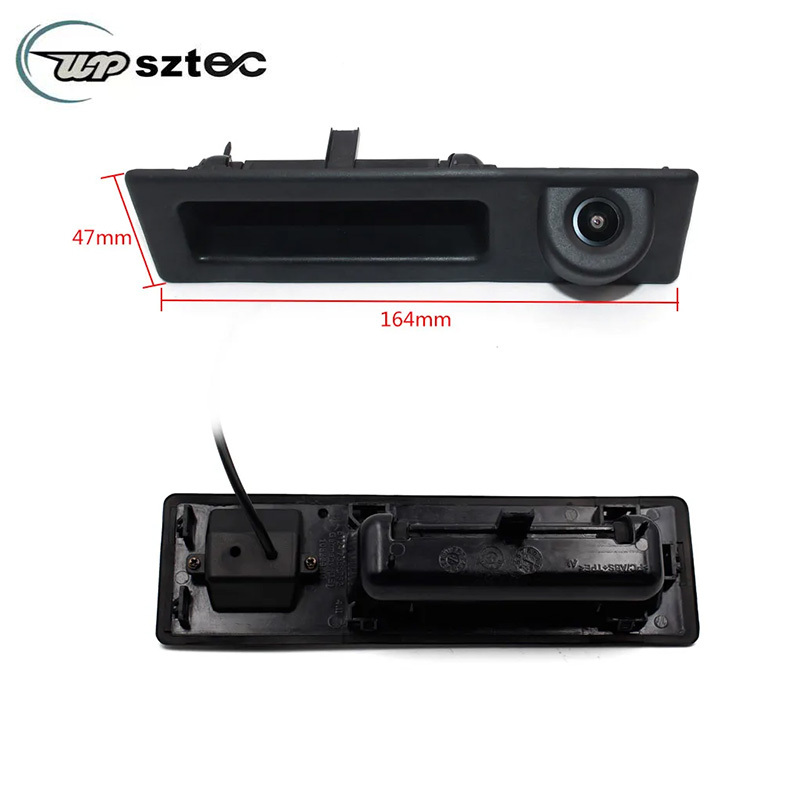 UPSZTEC  HD AHD 1080P Car Reverse Backup Auto Trunk Handle Camera For BMW 5 Series F10 F11/ 3 Series F30 F31 F32/X3 F25/X4 F26/X5 F15/X6