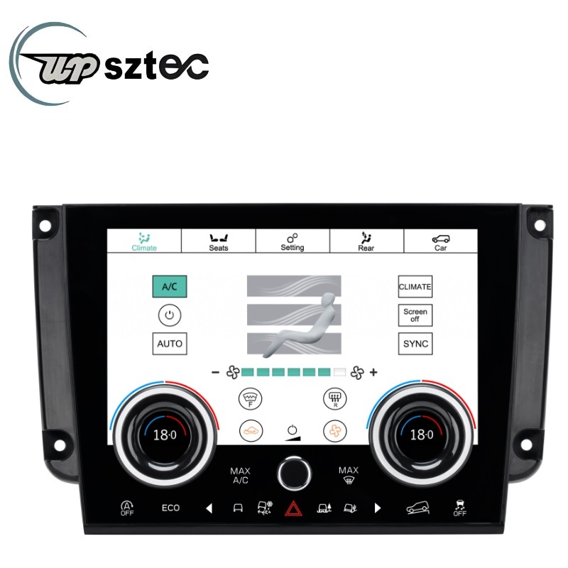 UPSZTEC 9 Inch Touch Screen Car Digital AC Screen Panel For Range Rover Discovery Sport 2015-2019 Auto Climate Control Ait Conditioning System