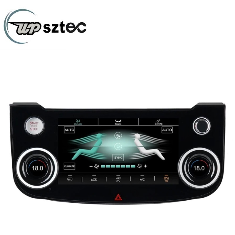 UPSZTEC 7 Inch Touch Screen Car Digital AC Screen Panel For Jaguar XE 2015-2019 XEL 2018-2019 F-PACE 2016-2020 XF 2016-2019 XFL 2017-2020 Auto Climate Control Ait Conditioning System