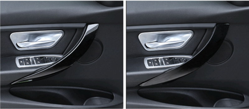 UPSZTEC Interior Door Panel Pull Trim Car Inner Handle For BMW 3 Series GT 4 Series Handle cover