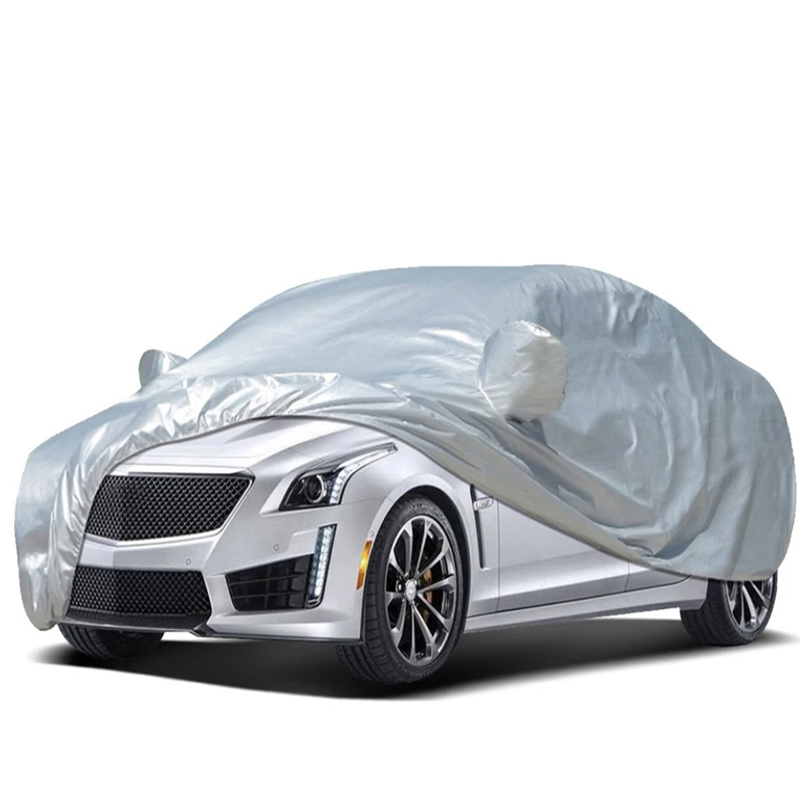 UPSZTEC Universal Full Car Cover Indoor Outdoor Sunscreen Heat Sun UV Protection Dustproof Anti-UV Scratch-Resistant Sedan Car Styling