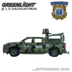 1:64 Battalion 64 Series 6 61060-F 1:64 Battalion 64 Series 6 – 2021 Chevrolet Silverado LT Trail Boss Z71 - Mexican Military