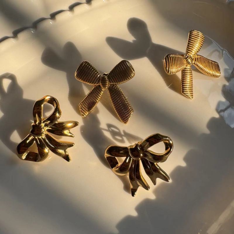 Bow Stud Earrings