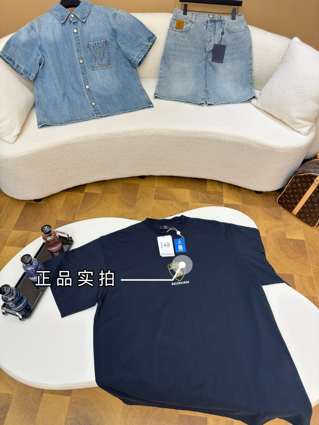 Balenciaga蘭博基尼聯名T恤正品實拍圖
