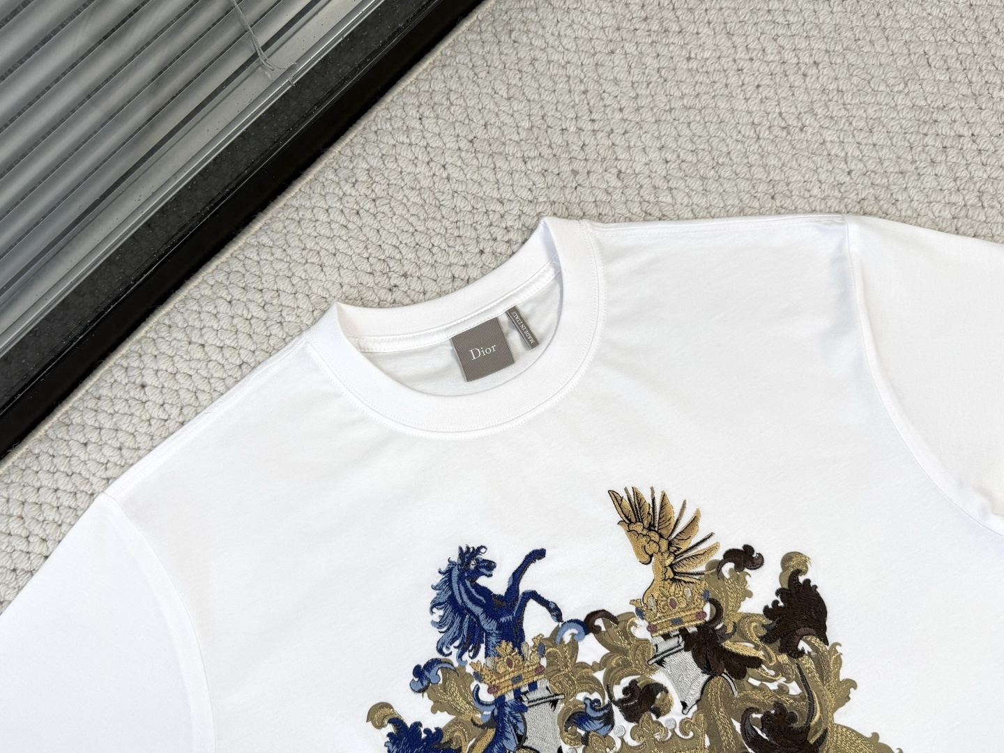 Dior Blason T恤頂級復刻面料圖