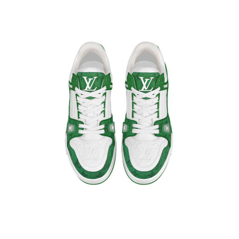 Louis Vuitton Trainer "Green and white"