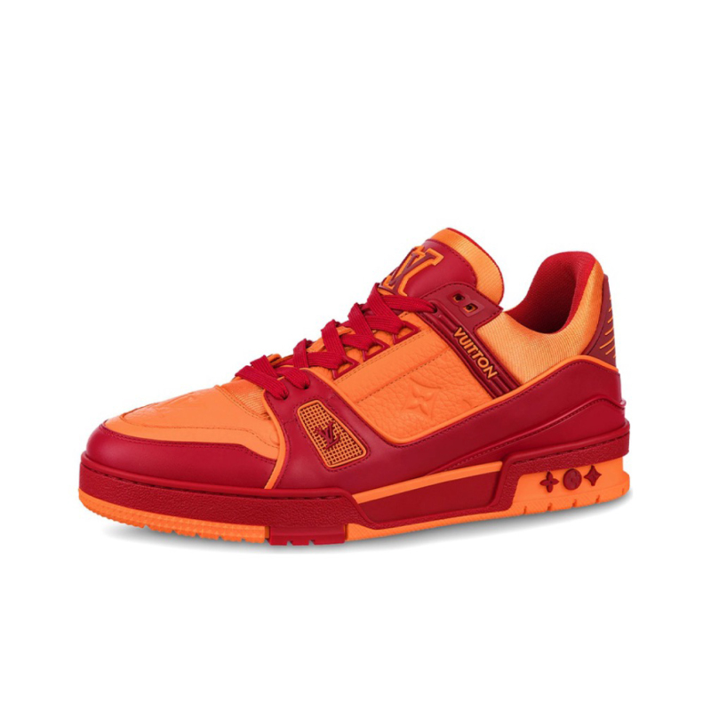 Louis Vuitton Trainer "Red and yellow"