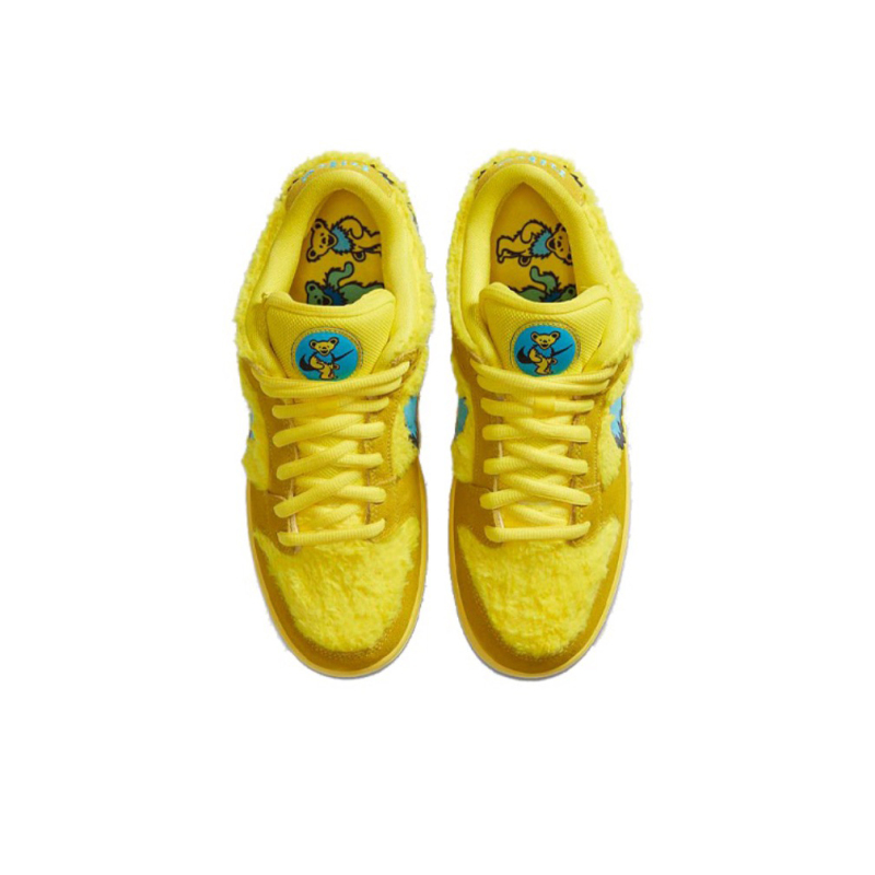 Grateful Dead × Nike Dunk SB Low Pro "opti yellow"