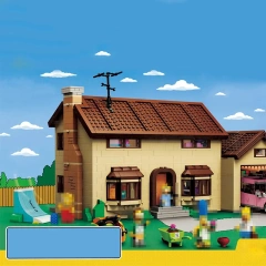 The Simpsons House Movie & Games compatible 71006