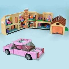 The Simpsons House Movie & Games compatible 71006