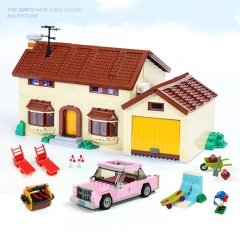 The Simpsons House Movie & Games compatible 71006