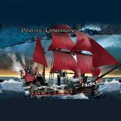 Queen Anne's Revenge Pirates of the Caribbean Movie & Games compatible 4195