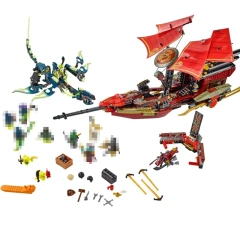 Final Flight of Destiny's Bounty Ninjago 70738