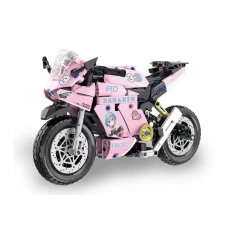 DK Technic Car Anime Motorcycle 530±PCS block toys 5018/5019