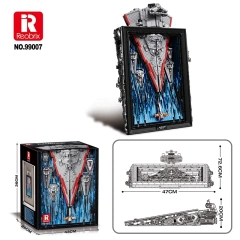 Reobrix Star Wars Movie Interstellar art painting 5964 PCS block toys 99007