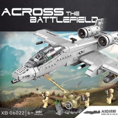 XINGBAO Military Vehicl Across The Battlefield:A10 961 ±PCS block toys XB-06022