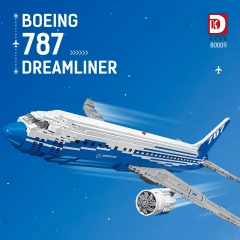 DK City Vehicl Boeing 787 1353 PCS block toys 80009