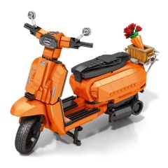 Reobrix Creator Car Lambretta V200 Motorcycle 1169 PCS block toys 11036/11037