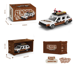 POWER BLOCK Creator Car Summer Time Series Santana 457pcs PB8824