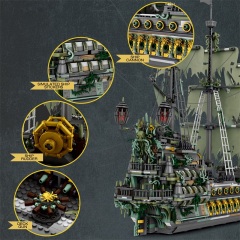 Reobrix Creator Movie The Flying Dutchman 5503PCS block toys 66037