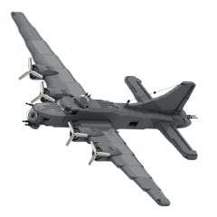 MOC City Vehicl Boeing B-17 Flying Fortress 1536PCS block toys 175060