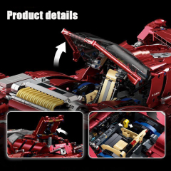 GULY Technic Car Gigant Sportcar 4158PCS block toys 10619
