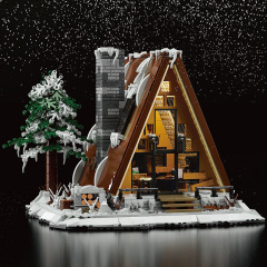 Xbert Creator Seasonal A-Frame Snow Cabin 1508PCS block toys 66151