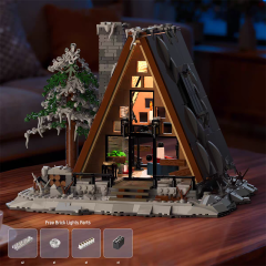Xbert Creator Seasonal A-Frame Snow Cabin 1508PCS block toys 66151