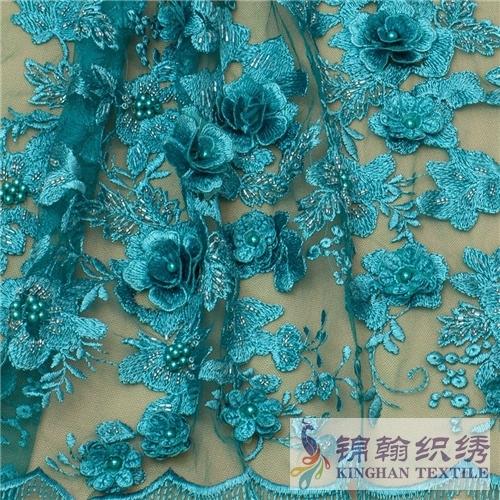 3d lace Mix Lace Embroidery flower lace 3D fabric laceluxury