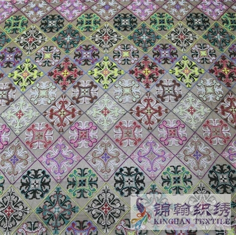KHME1005C Colorful Diamond Cross Stitch Flat Mesh Embroidery