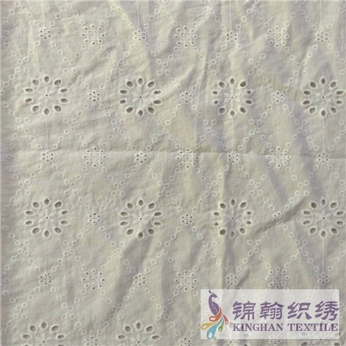 KHCE1019 Cotton Eyelet Embroidered Fabric