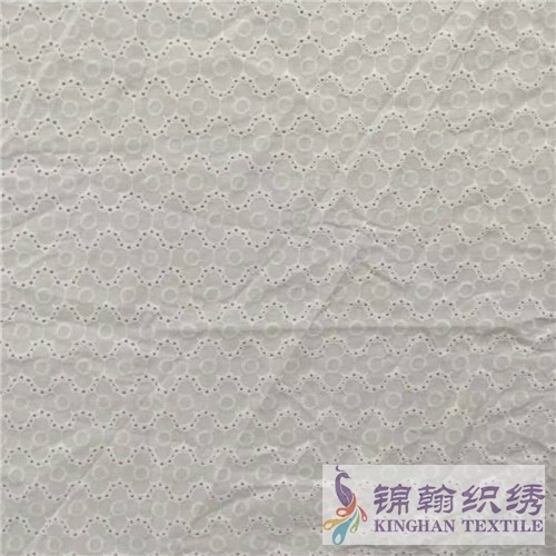 KHCE1047 Cotton Eyelet Embroidered Fabric