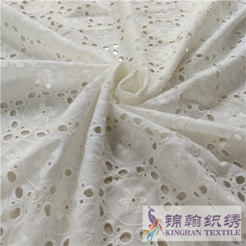 KHCE1037 Cotton Eyelet Embroidered Fabric