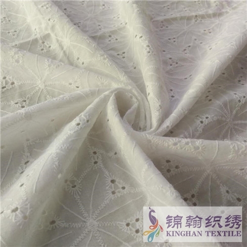 KHCE1024 Cotton Eyelet Embroidered Fabric