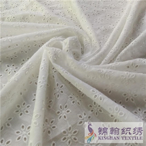 KHCE1013 Cotton Eyelet Embroidered Fabric