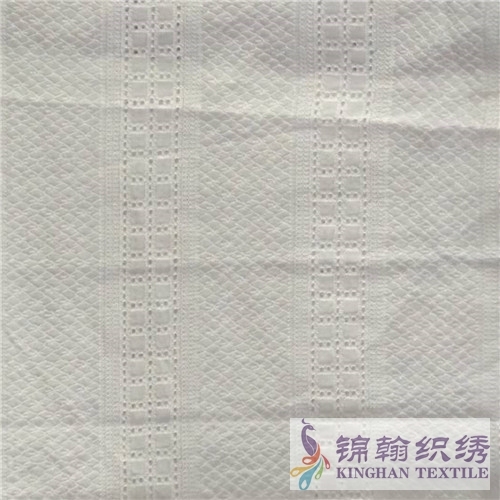 KHCE1049 Cotton Eyelet Embroidered Fabric