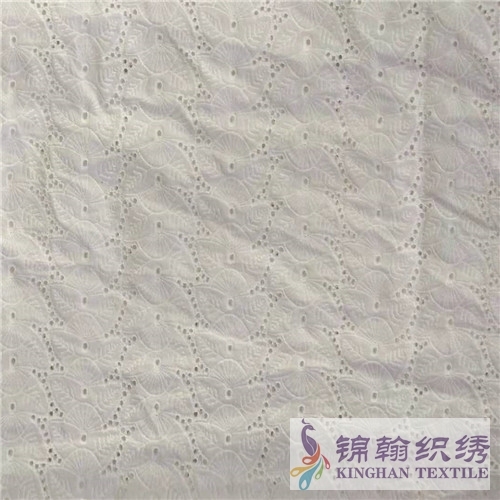 KHCE1051 Cotton Eyelet Embroidered Fabric