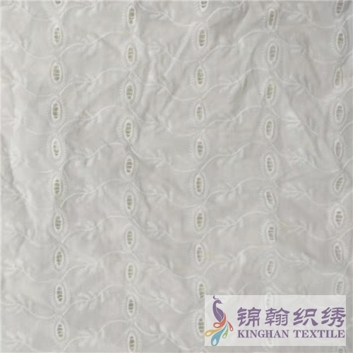 KHCE1043 Cotton Eyelet Embroidered Fabric