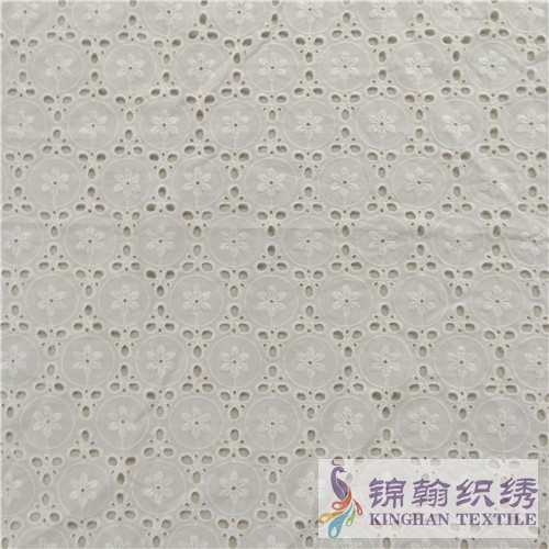 KHCE1037 Cotton Eyelet Embroidered Fabric