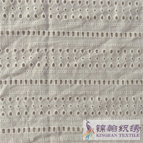 KHCE1029 Cotton Eyelet Embroidered Fabric