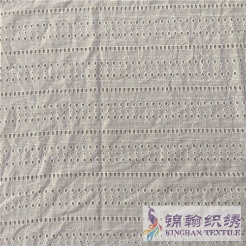 KHCE1029 Cotton Eyelet Embroidered Fabric