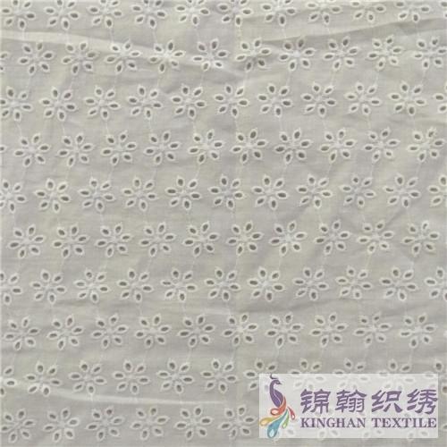 KHCE1013 Cotton Eyelet Embroidered Fabric