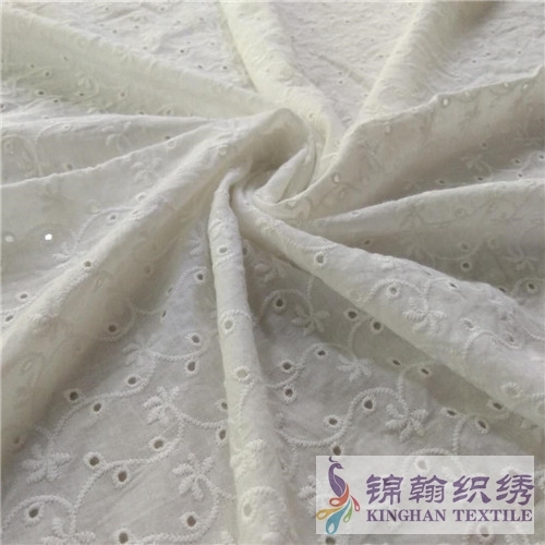 KHCE1011 Cotton Eyelet Embroidered Fabric