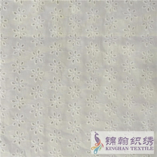 KHCE1013 Cotton Eyelet Embroidered Fabric