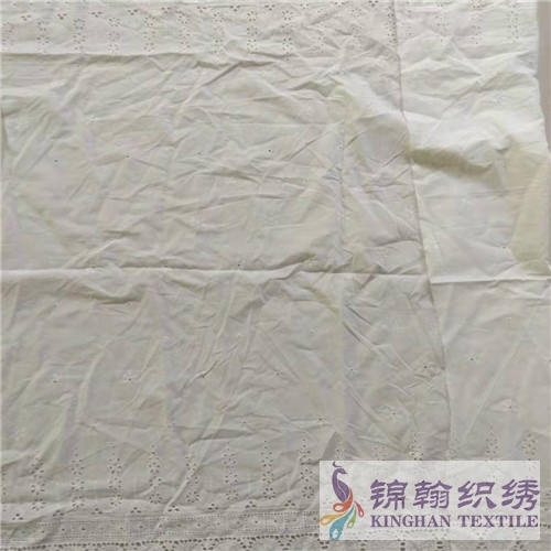 KHCE1040 Cotton Eyelet Embroidered Fabric